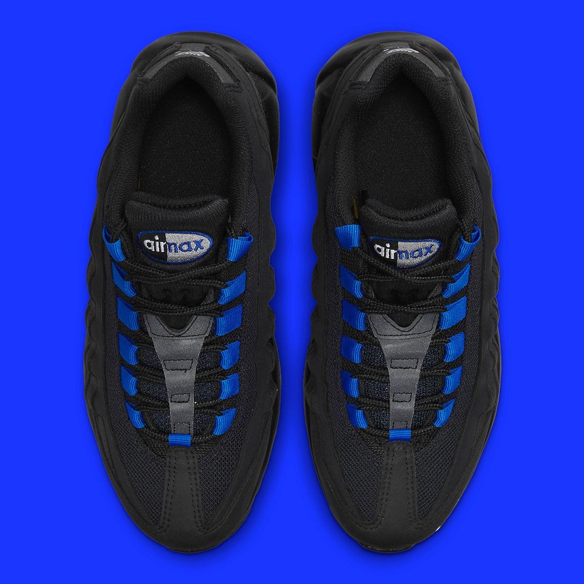 Nike Air Max 95 Gs Black Royal Fn3876 001 6