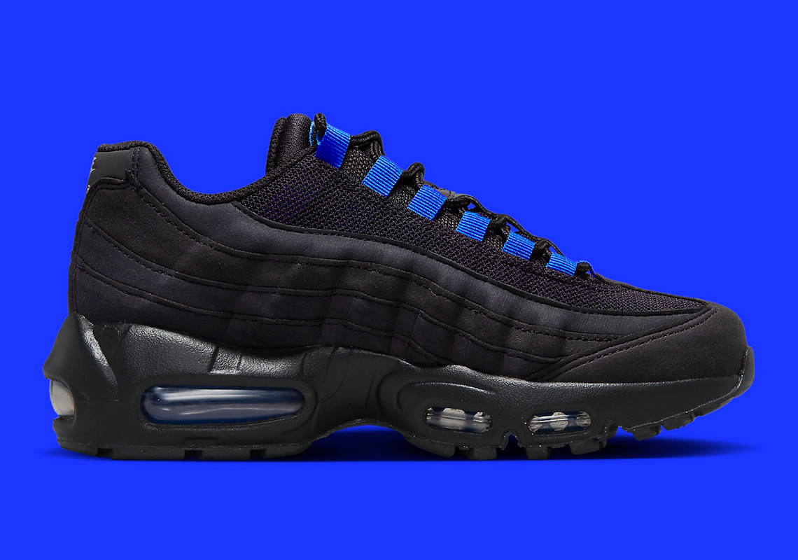 Nike Air Max 95 Gs Black Royal Fn3876 001 7