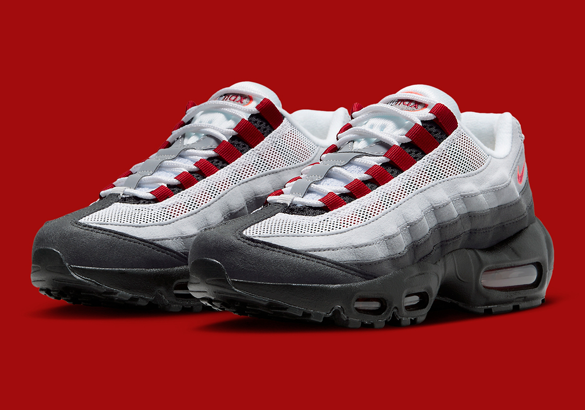 Nike Air Max 95 Gs Chili Red Crimson Fn3840 001 6