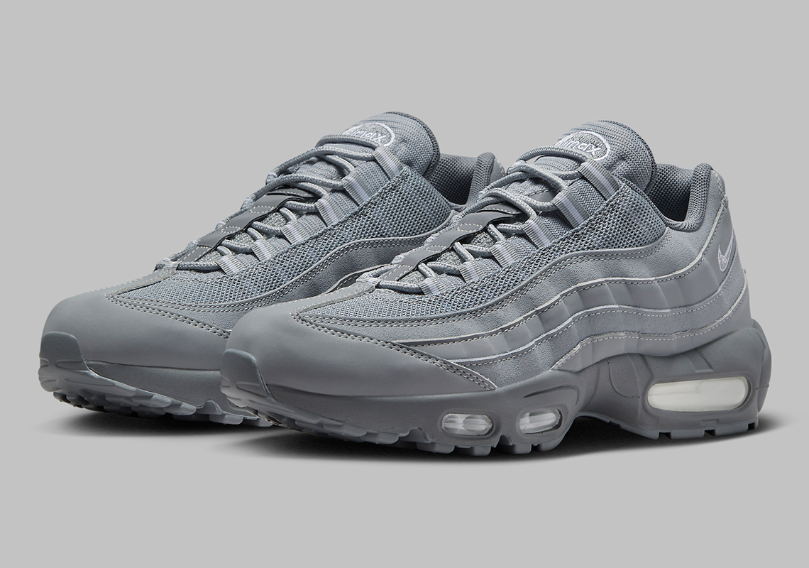 “Triple-Grey” Encompasses The Nike Air Max 95