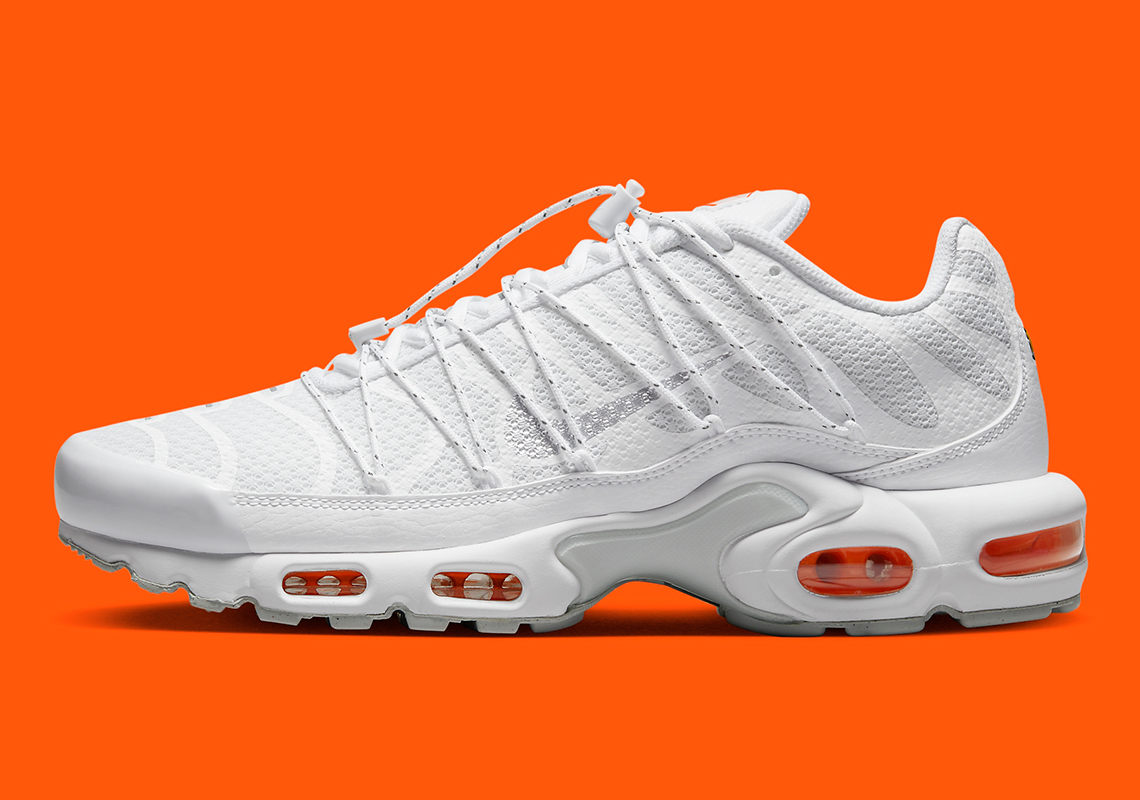 Nike Air Max Plus Lace Toggle White Orange Fj4232 100 5