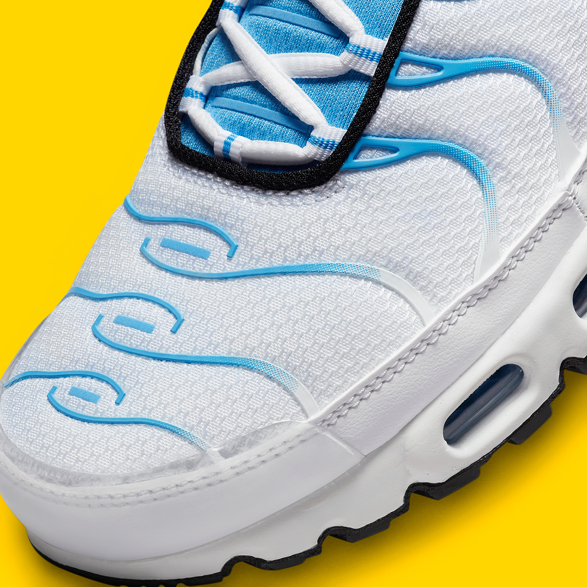 Nike Air Max Plus White University Blue Yellow Dm0032 101 5