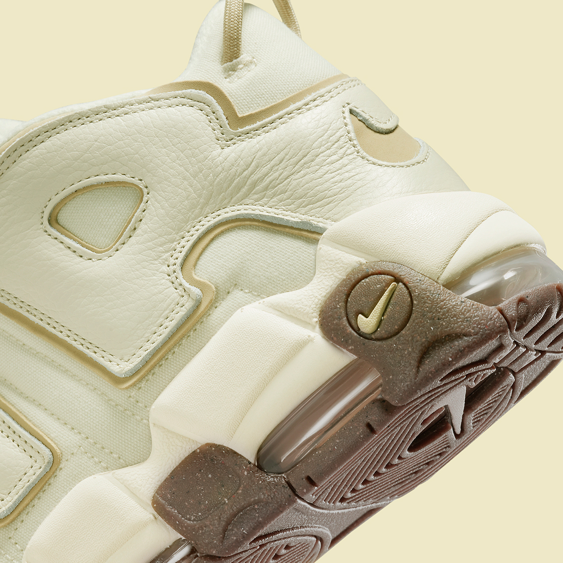 Nike Air More Uptempo Coconut Milk Team Gold Dv7230 100 1