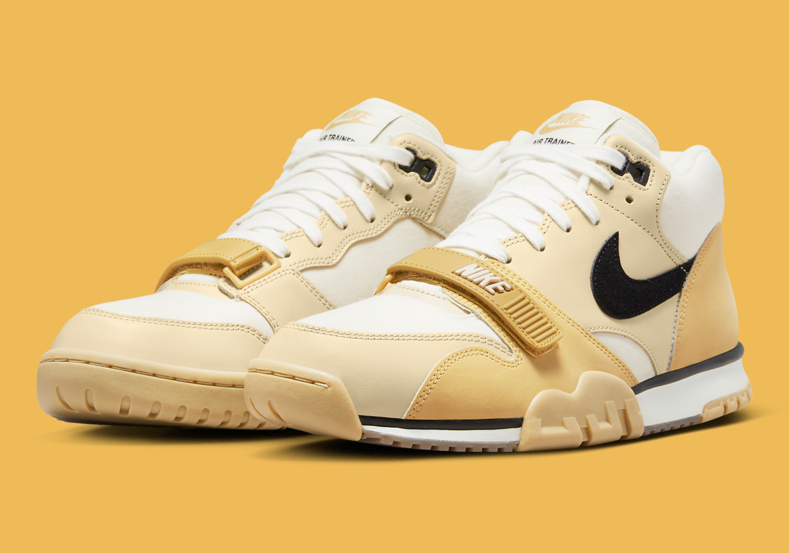 "Wheat" And "Tan" Dominate This Tonal Nike Air Trainer 1