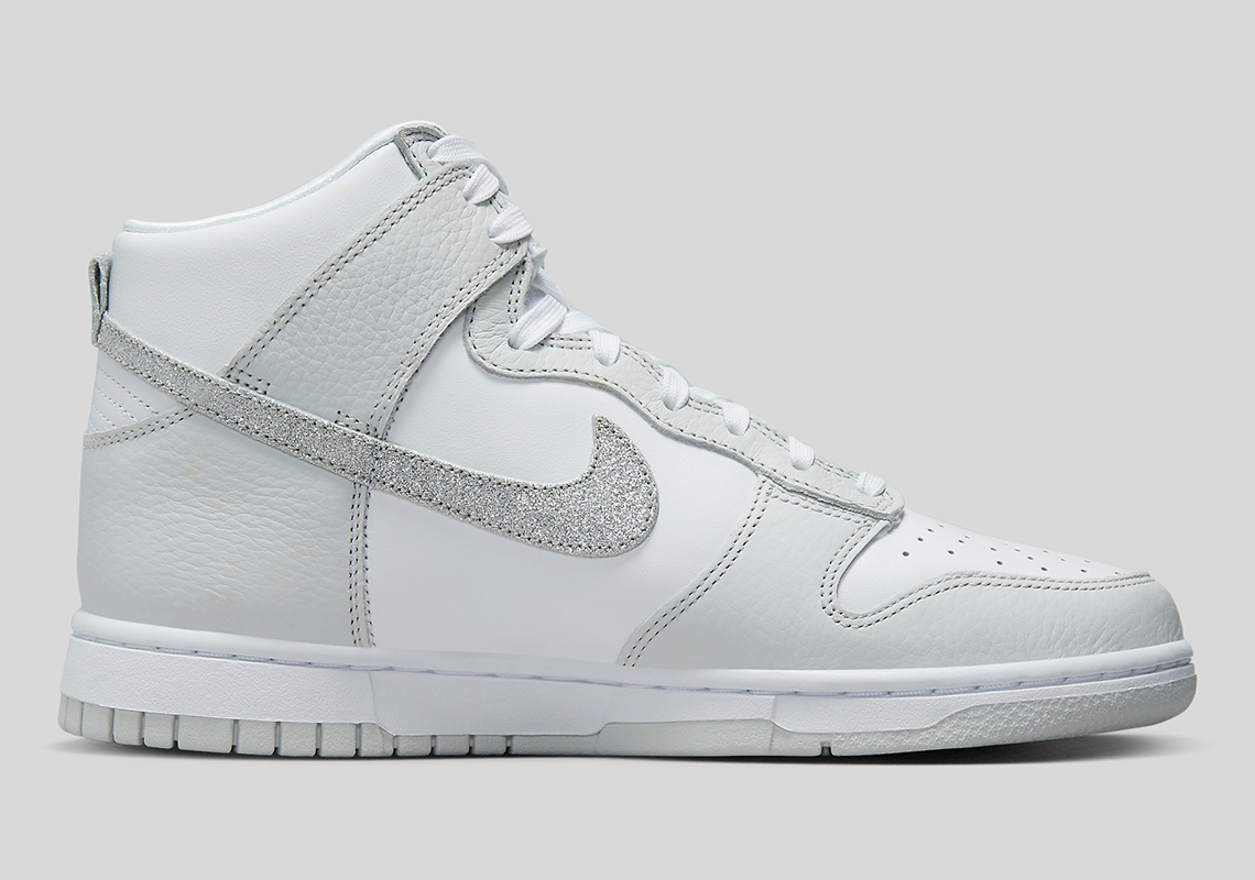 Nike Dunk High Silver Swoosh Fj4578 100 3