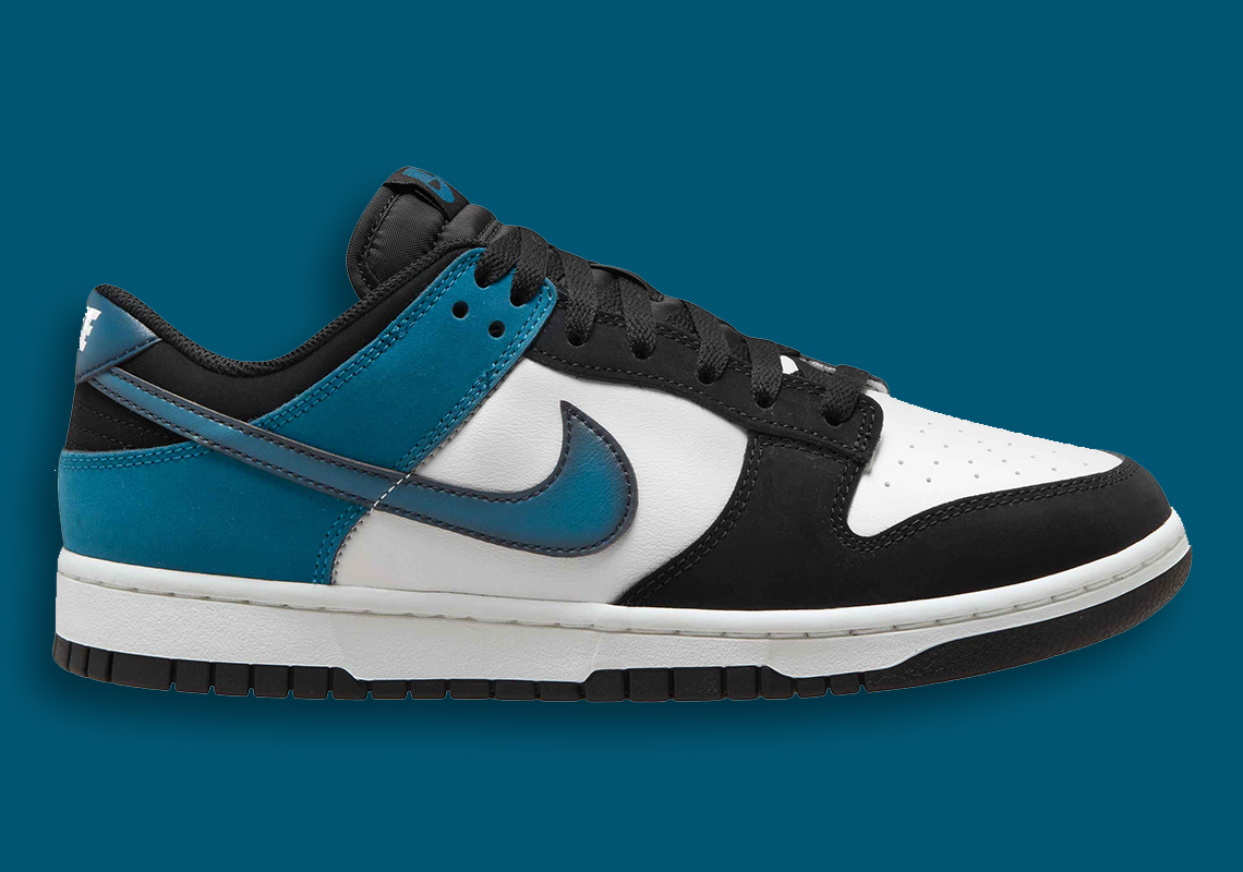 Nike Dunk Low Black Teal Fd6923 100 1