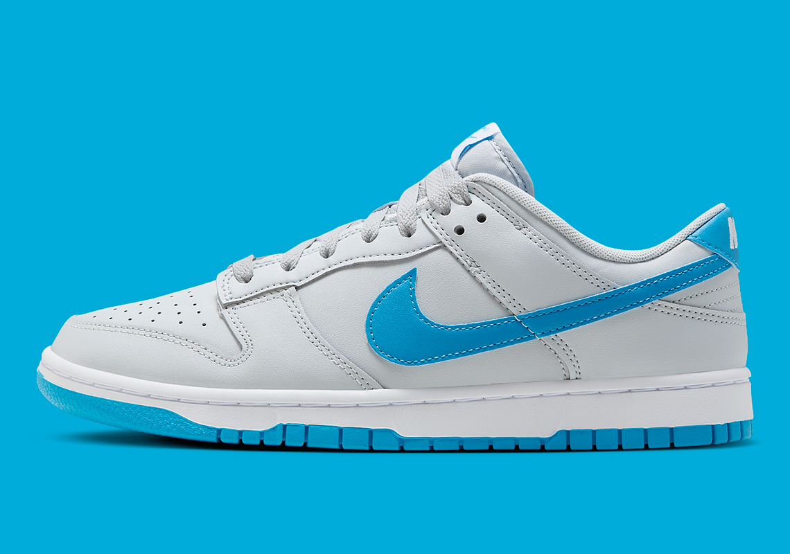 Nike Dunk Low Light Grey Blue Dv0831 001 2