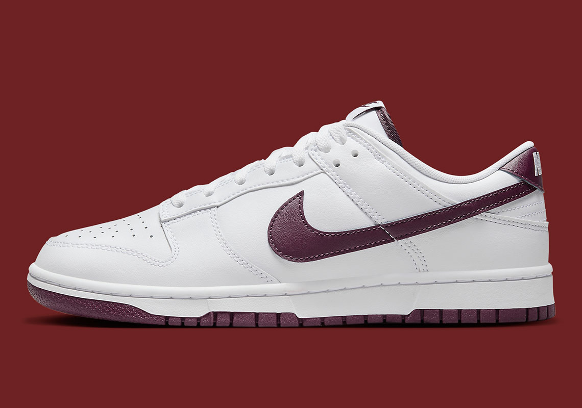 Nike Dunk Low White Night Maroon Dv0831 102 4