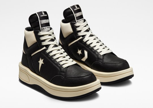 RESTOCK: The Rick Owens x Converse TURBOWPN Returns On April 16th