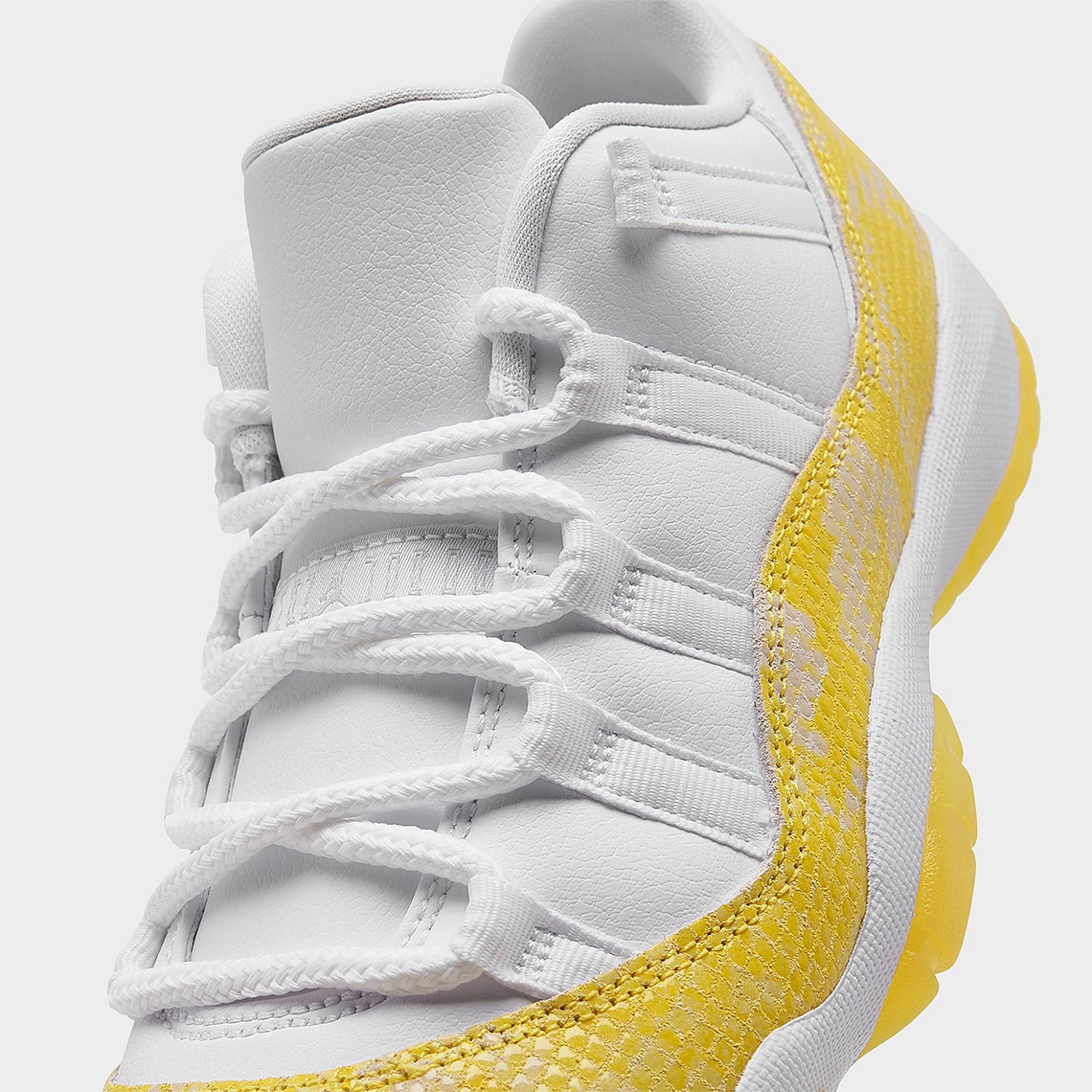 Yellow Snakeskin Jordan 11 Low Ah7860 107 4