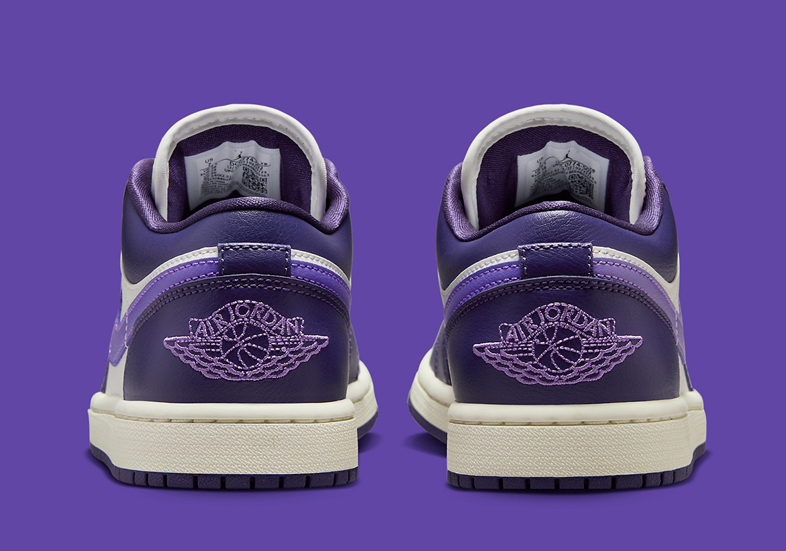 Air Jordan 1 Low Purple White Dc0774 502 4