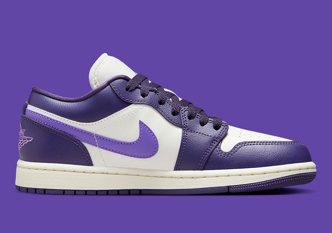 Air Jordan 1 Low Purple White Dc0774 502 8