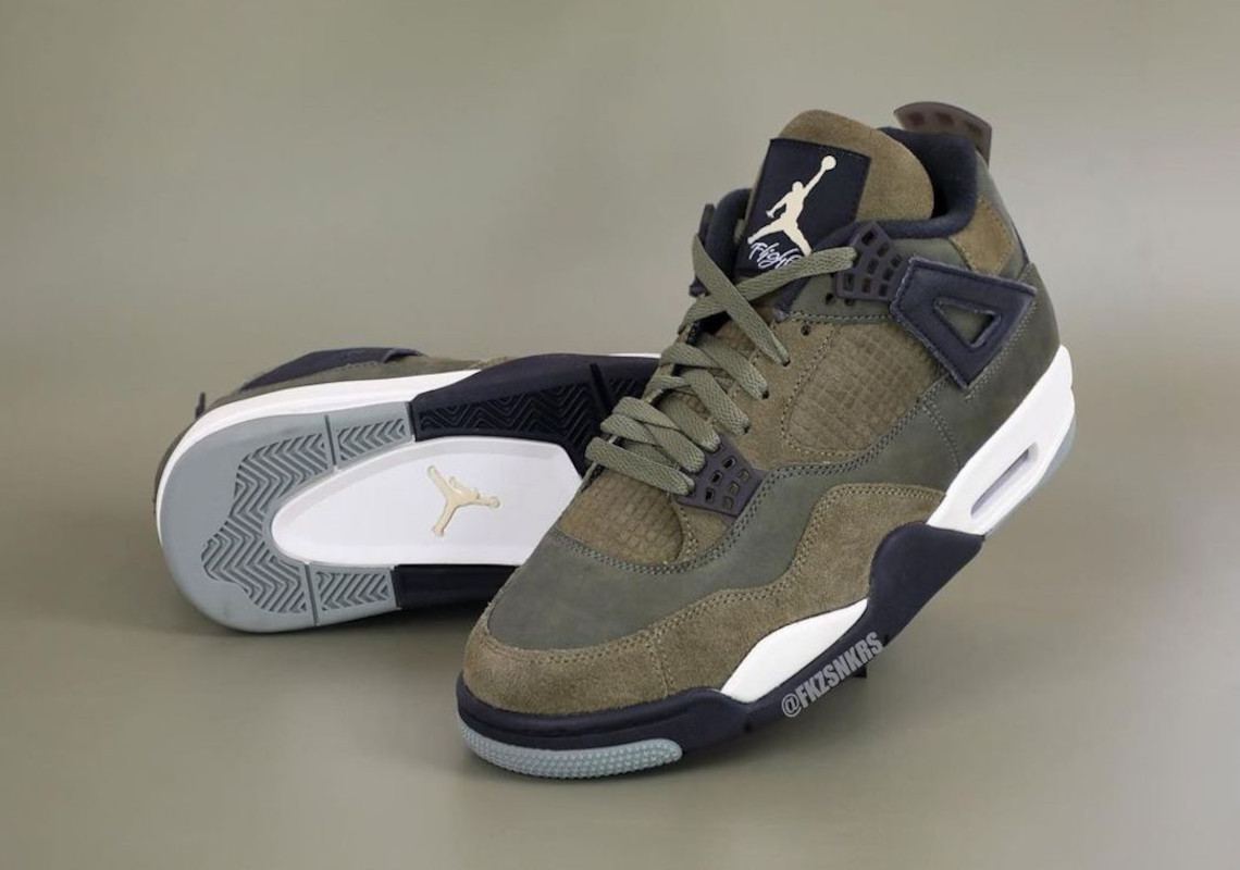 Air Jordan 4 Craft Medium Olive Fb9927 200 01