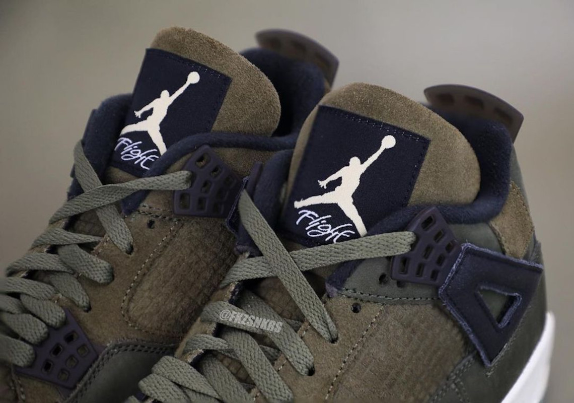 Air Jordan 4 Craft Medium Olive Fb9927 200 07