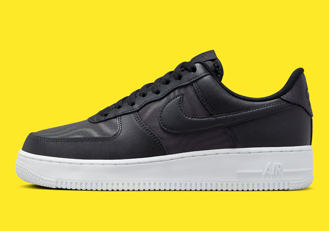 The Nike Air Force 1 Low Nylon Takes On A Classic "Black/White" Look