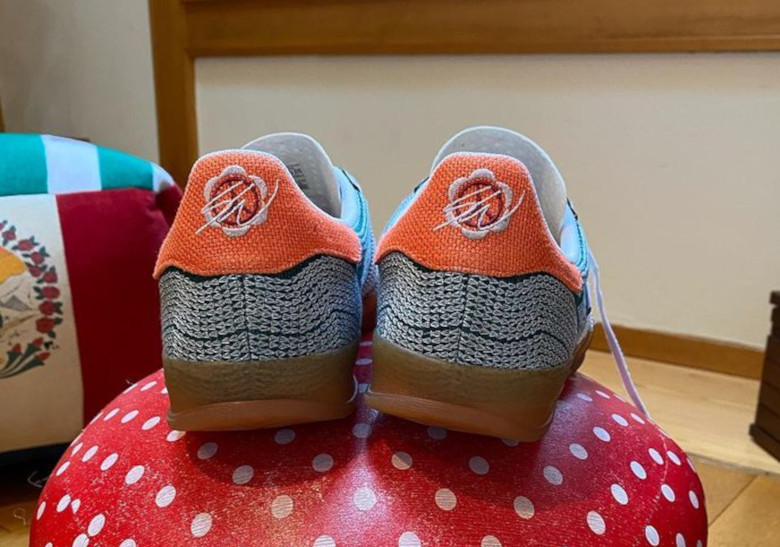 Sean Wotherspoon Adidas Gazelle Hemp Green Orange 3