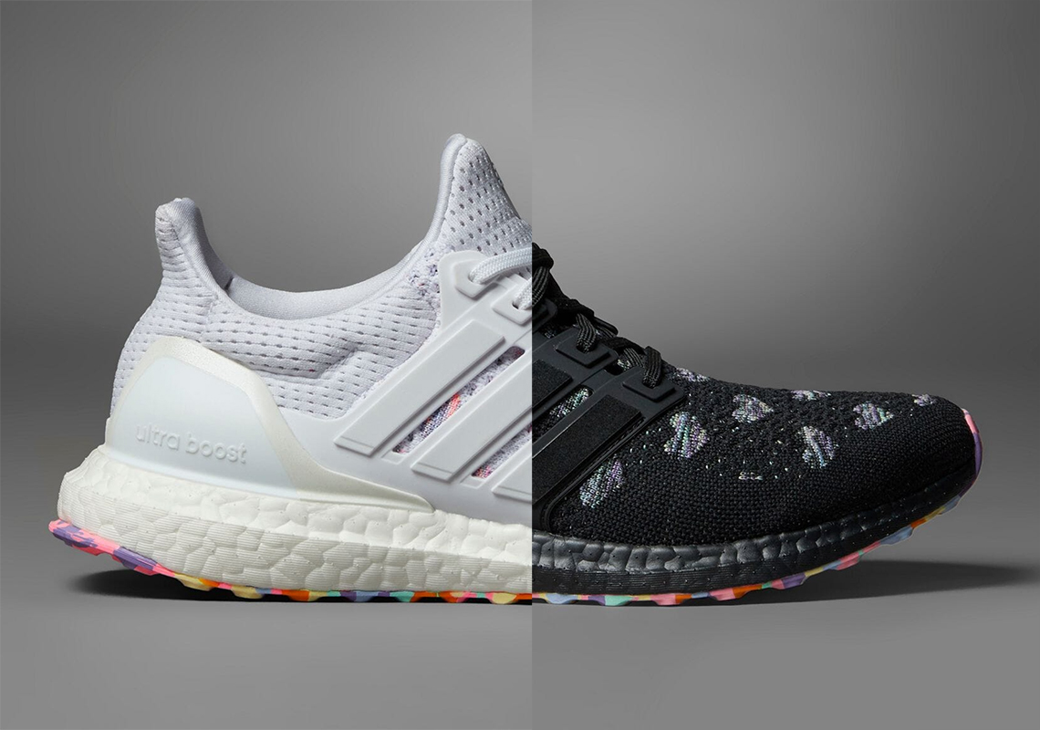 adidas Preps The UltraBOOST For Valentine’s Day 2023 With Hearts And Multi-color Outsoles