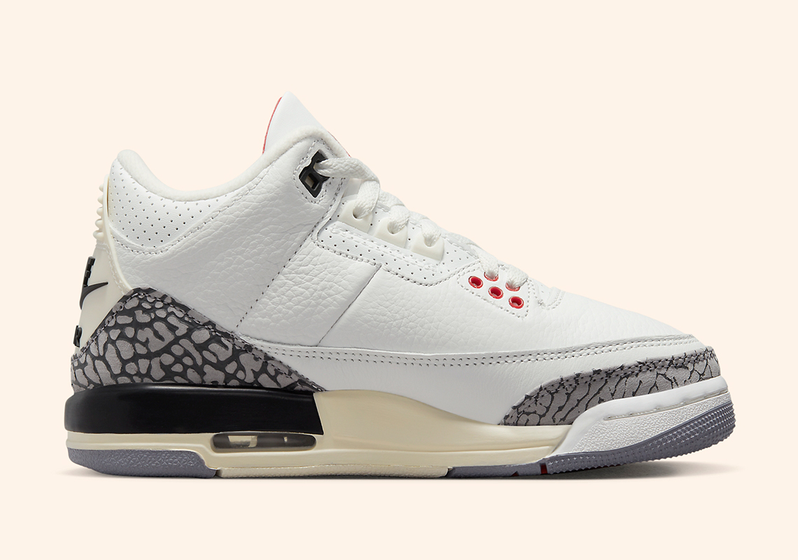 Air Jordan 3 Reimagined Gs Kids Dm0967 100 3