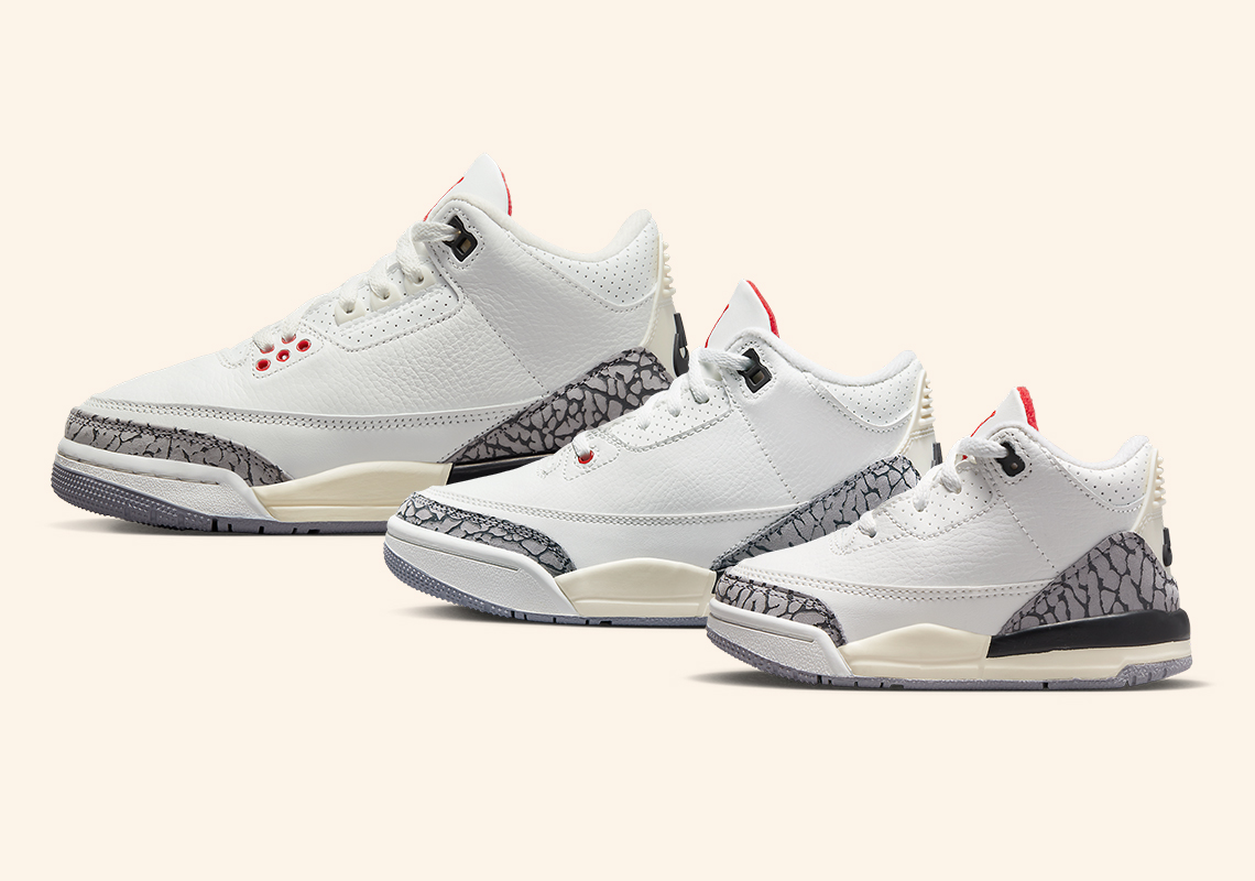 Air Jordan 3 "Reimagined" Releasing In Full Kids Sizing