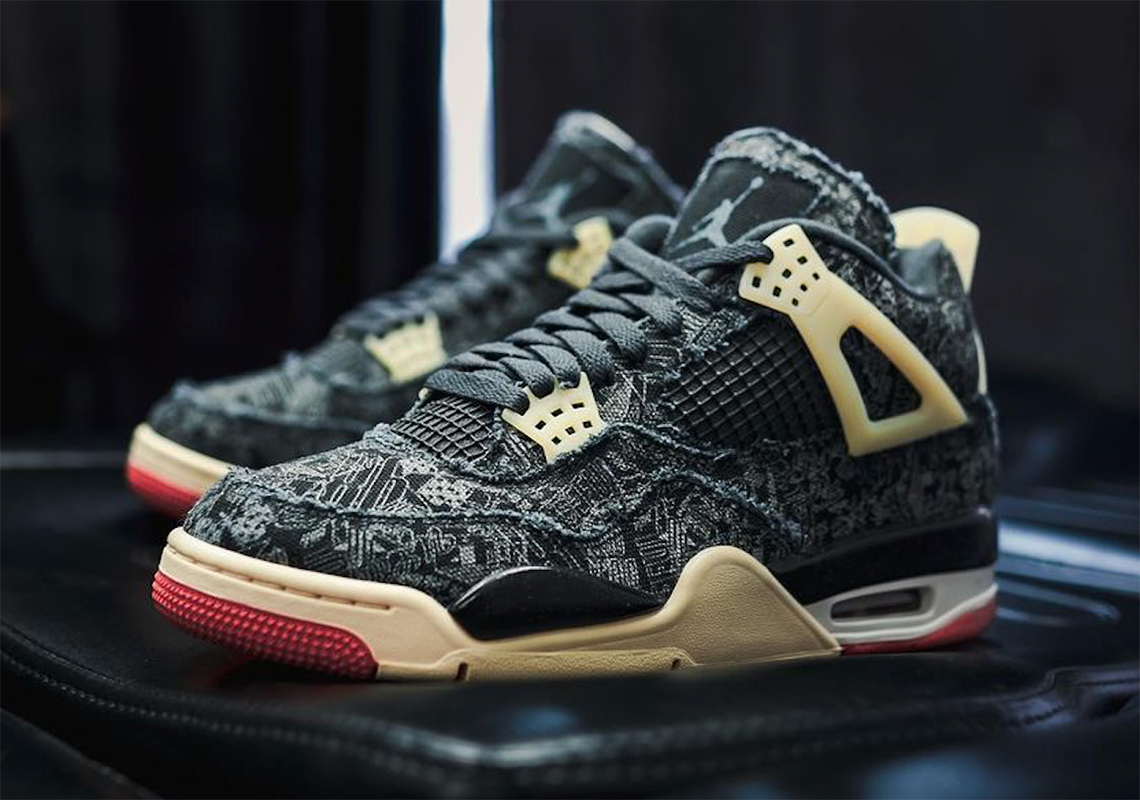 Tattoo Artist Steve Wiebe’s Air Jordan 4 PE Features Laser-Etched Uppers