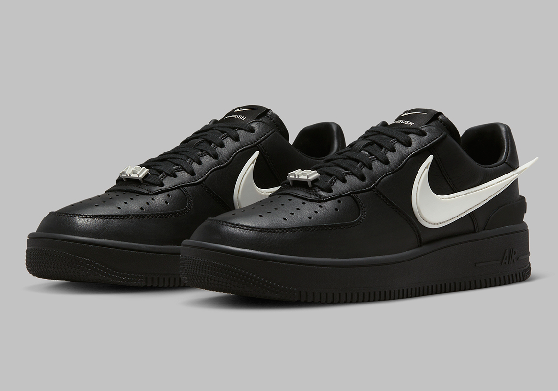 Ambush Nike Air Force 1 Low Black White Dv3464 001 1