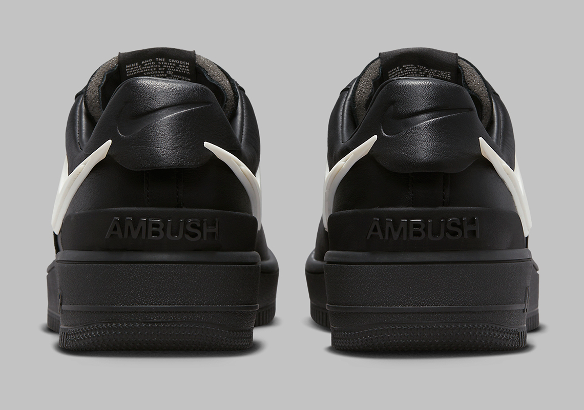 Ambush Nike Air Force 1 Low Black White Dv3464 001 8