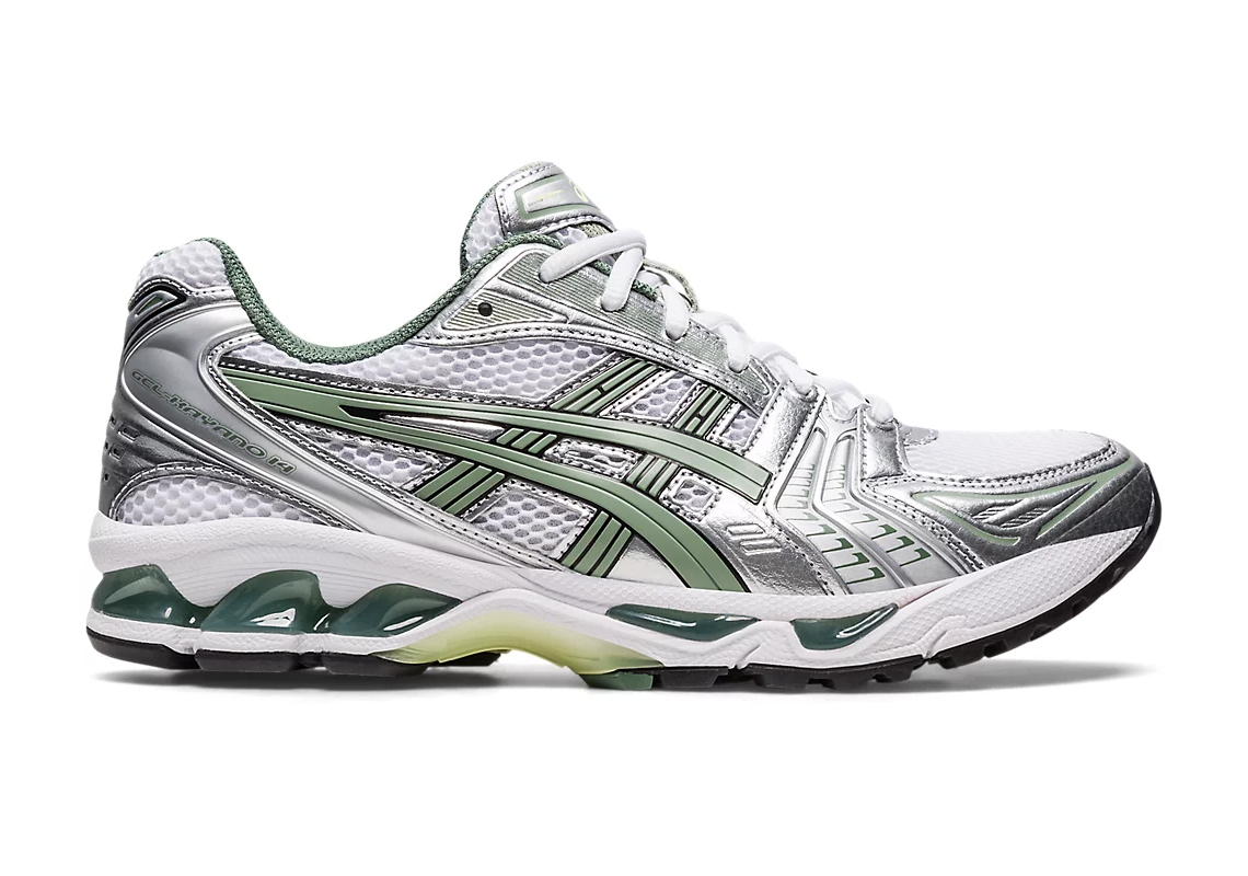 Asics Gel Kayano 14 Silver Green 1201a019 107 1