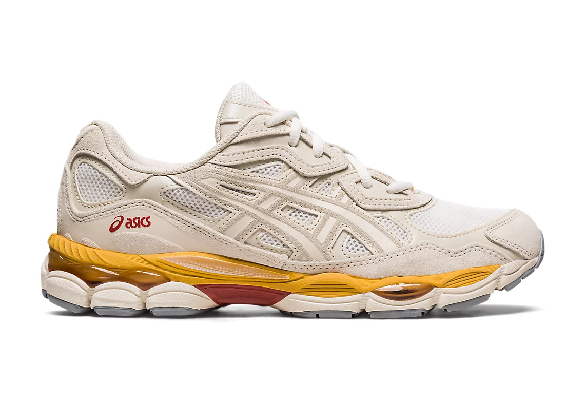 Asics Gel Nyc Oatmeal Yellow 1201a789 106 