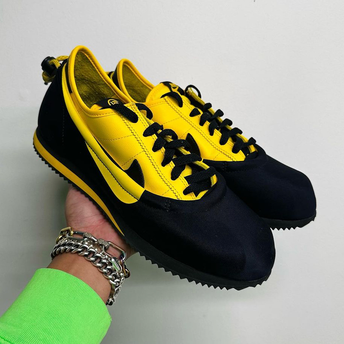 Clot Nike Cortez Clotez Yellow Black 4