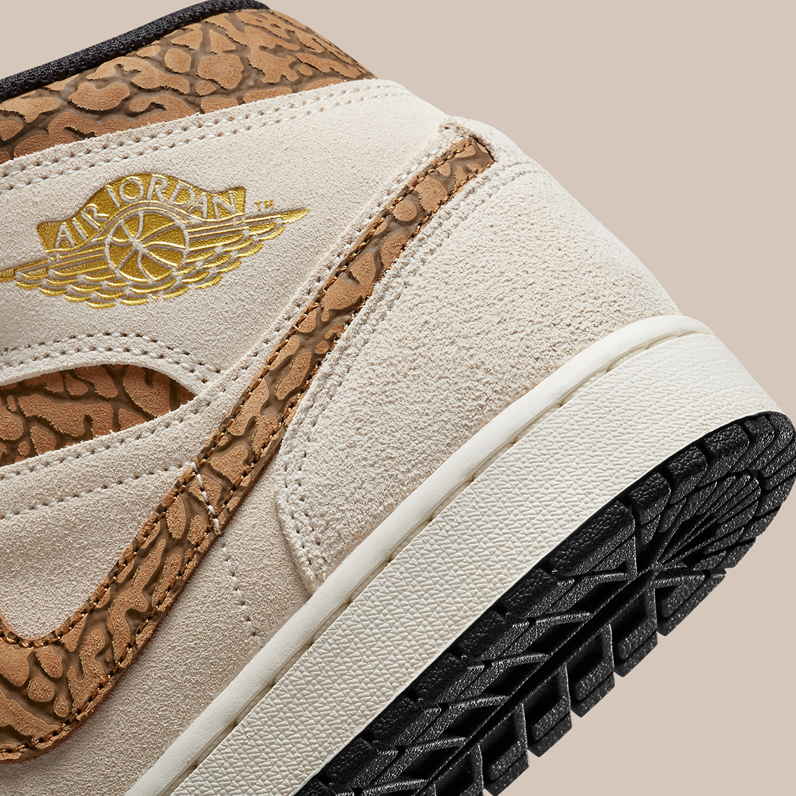 Jordan 1 Mid Brown Elephant Dz4129 102 Release Date 8