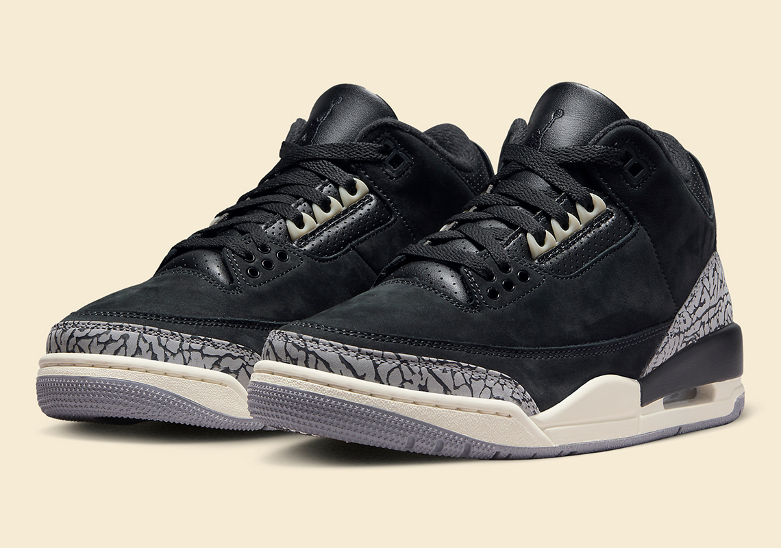 Jordan 3 Off Noir Release Date 3