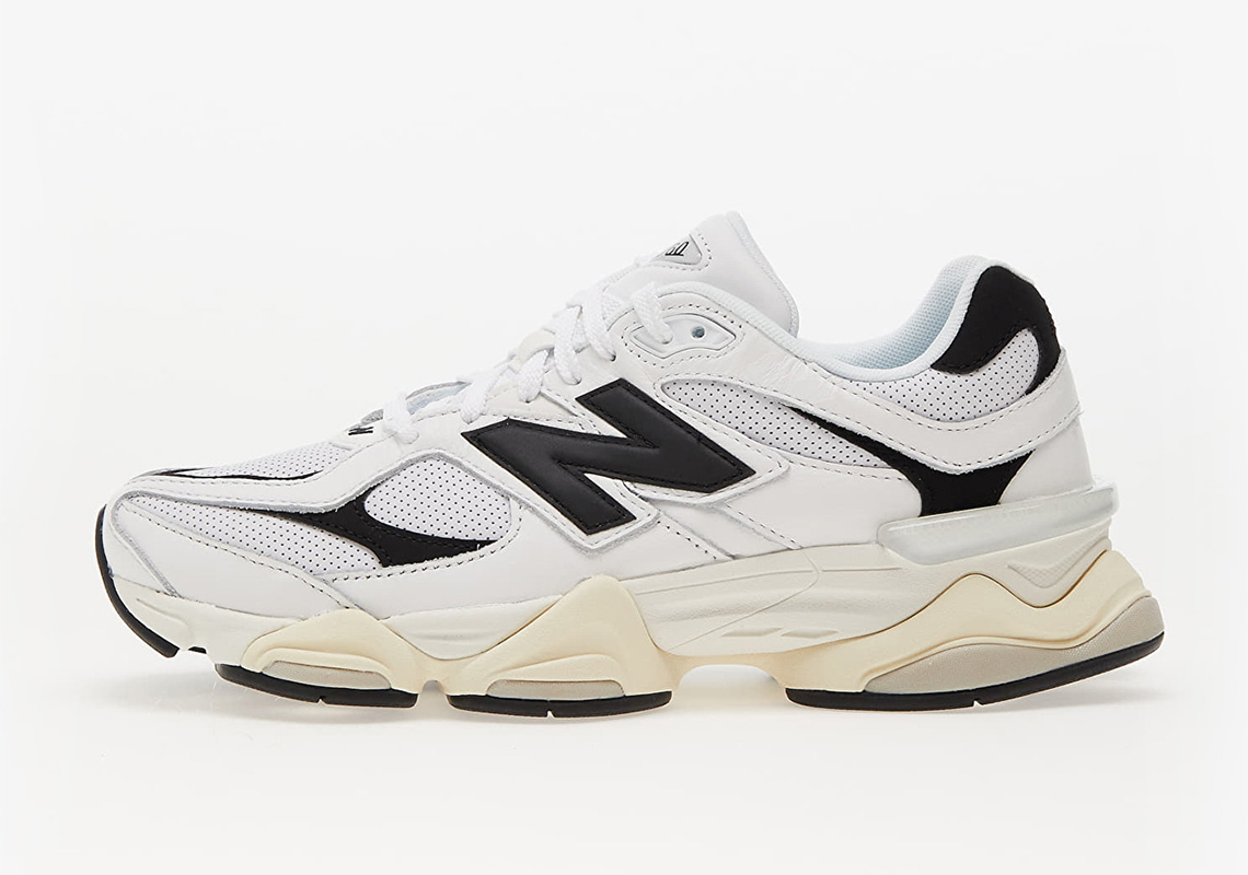 A Classic "White/Black" Outfit Covers The New Balance 9060