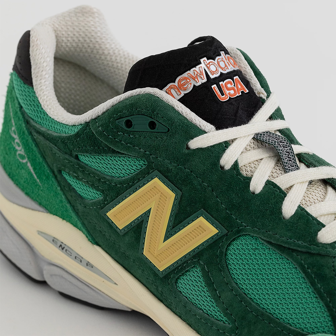 New Balance 990v3 Made In Usa Green Yellow M990gg3 6