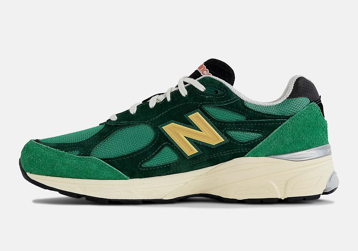 New Balance 990v3 Made In Usa Green Yellow M990gg3 9