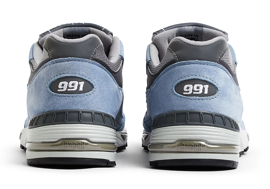 New Balance 991 Made In Uk Ice Blue M991bgg 5