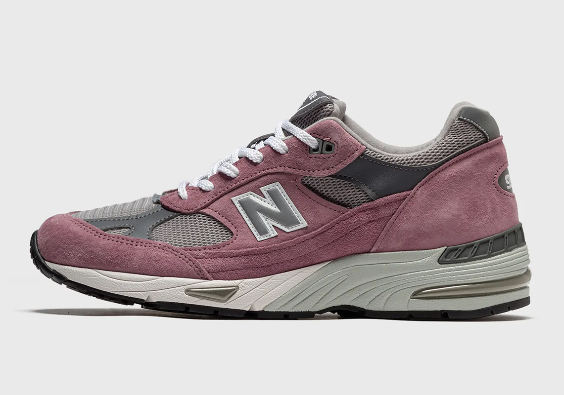 New Balance 991 Pink Suede M991pgg 1