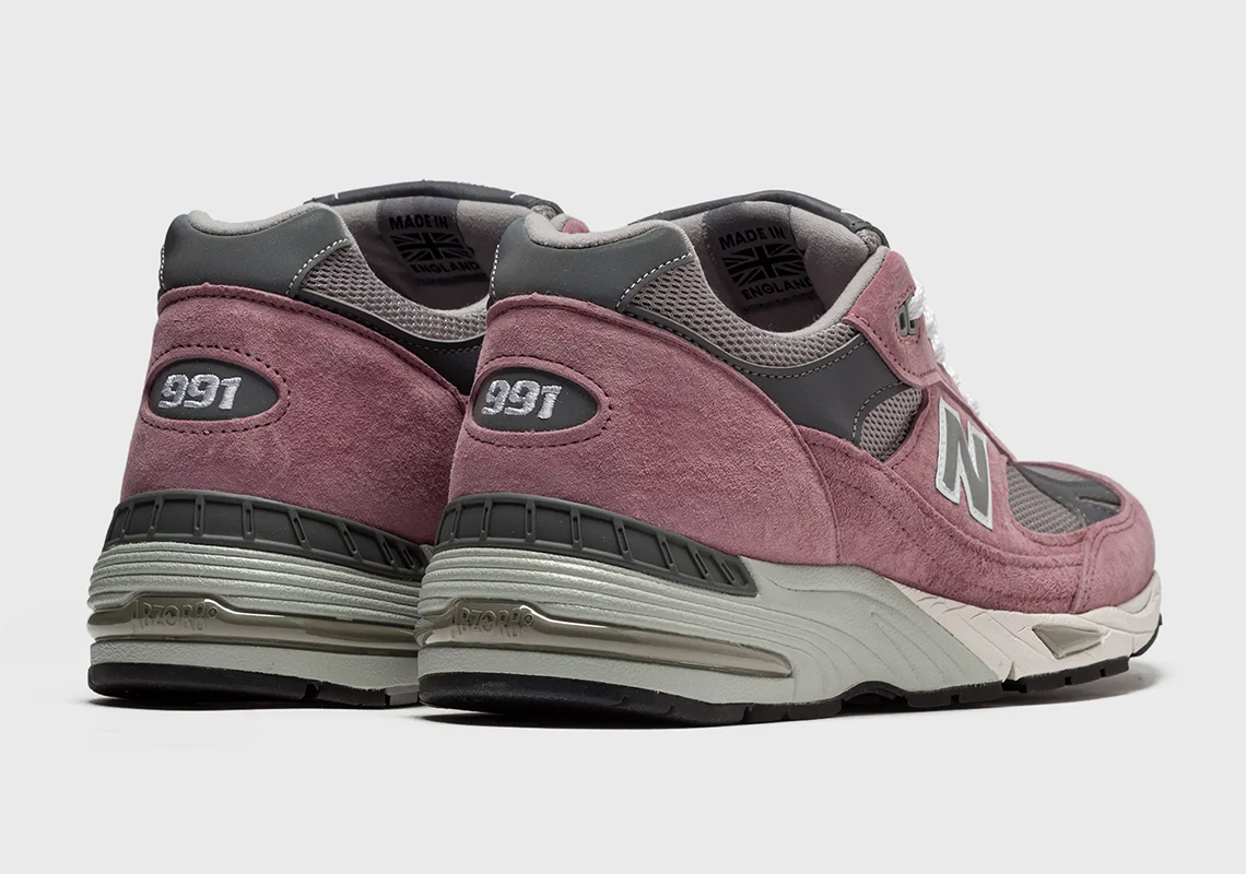 New Balance 991 Pink Suede M991pgg 5