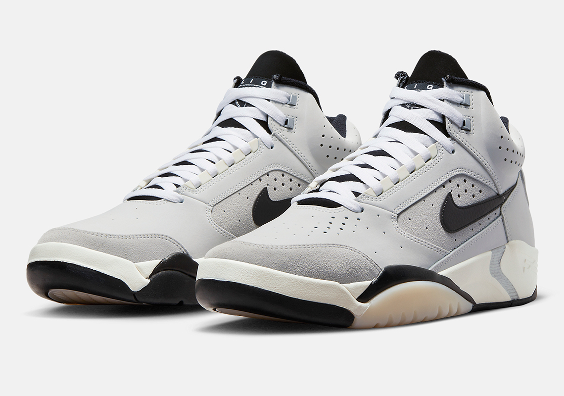 Subtle Grey Softens The Nike Air Flight Lite