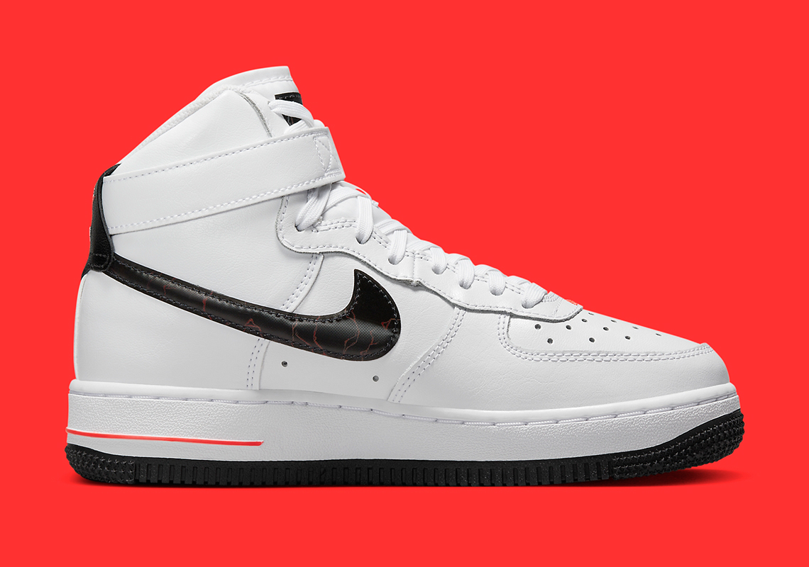 Nike Air Force 1 High Gs White Black Fd1019 100 10