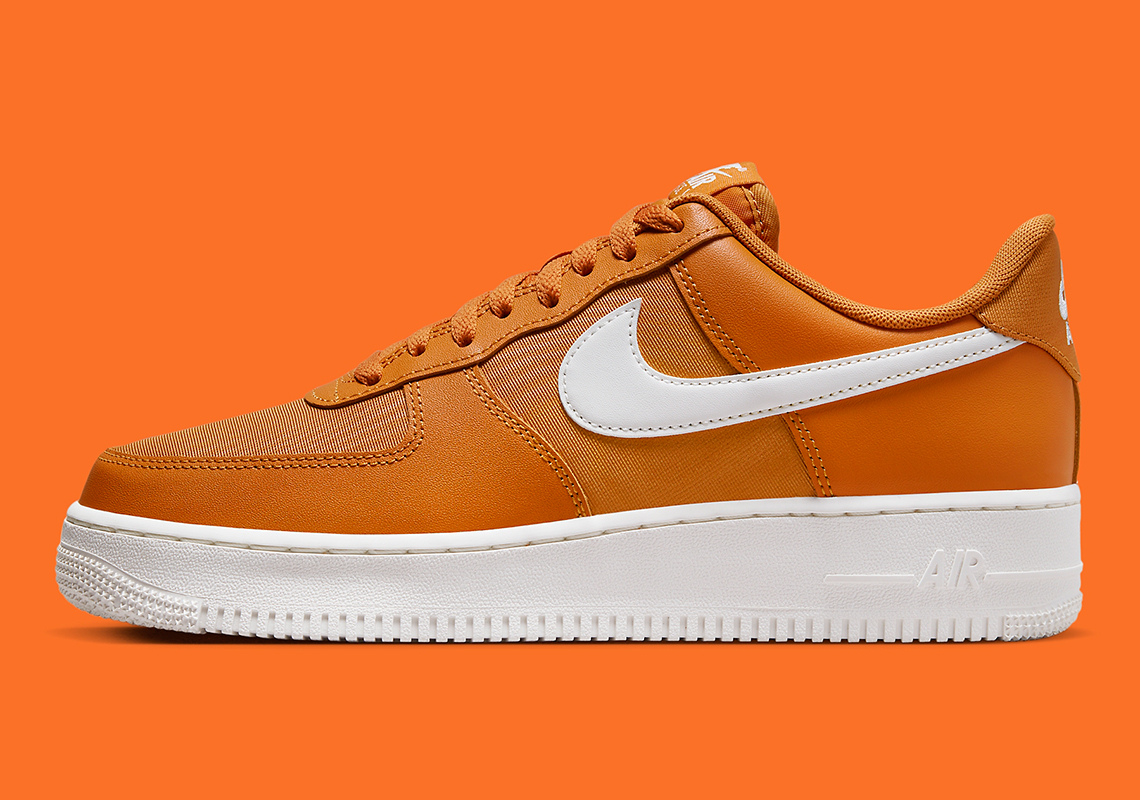 Nike Air Force 1 Low Nylon Orange Fb2048 800 2