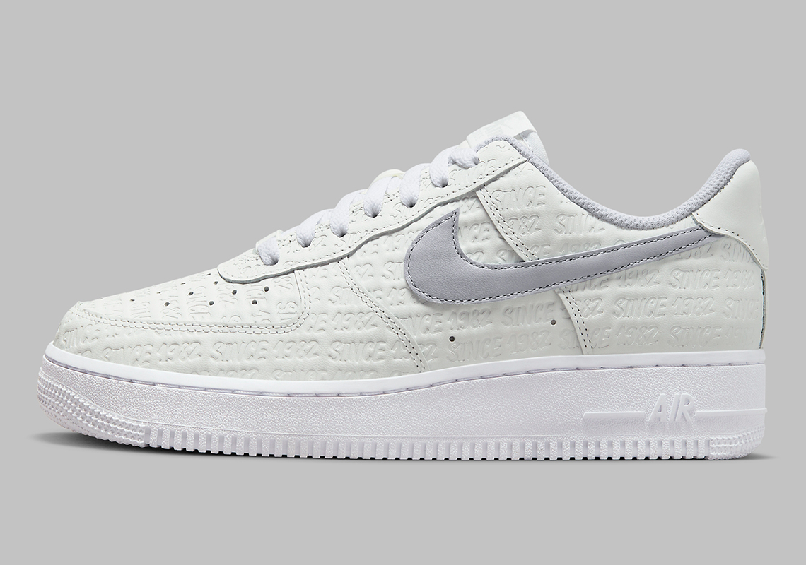 Nike Air Force 1 Low Summit White Metallic Silver White Sail Fj4823 100 9