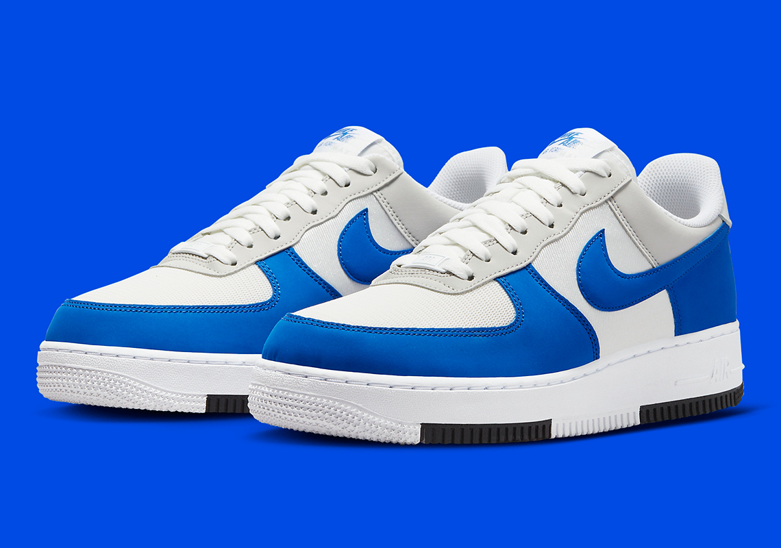 Nike Air Force 1 Low Timeless Sport Royal Neutral Grey White 6