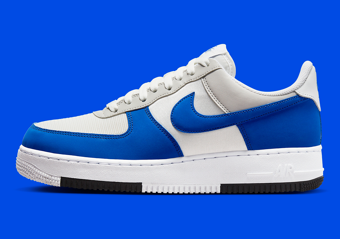 Nike Air Force 1 Low Timeless Sport Royal Neutral Grey White 7