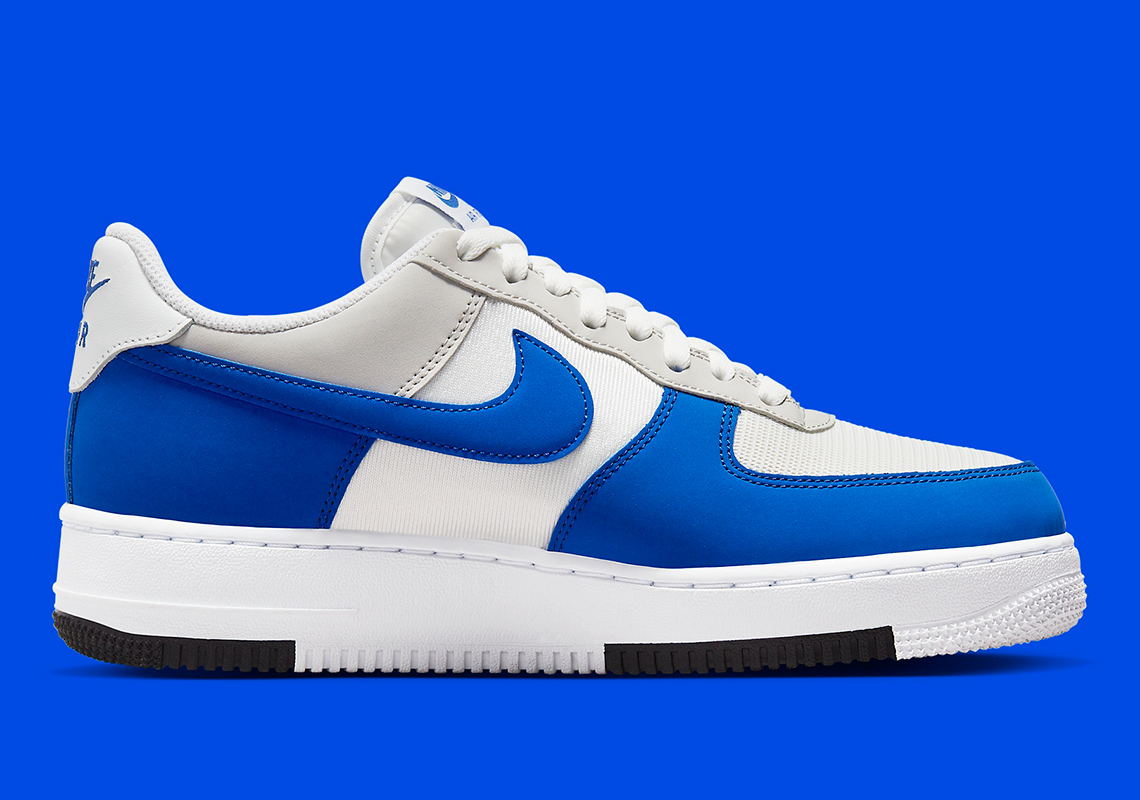 Nike Air Force 1 Low Timeless Sport Royal Neutral Grey White 8