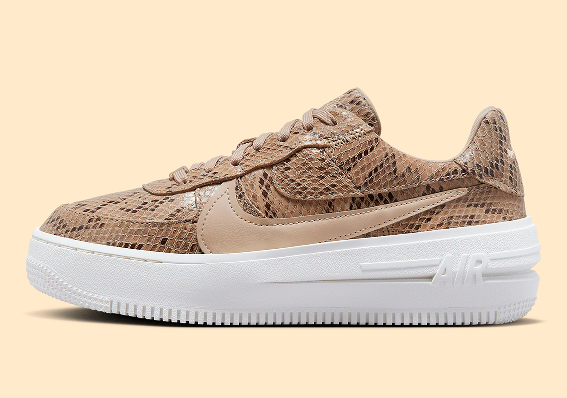 Exotic Snakeskins Cover The Nike Air Force 1 PLT.AF.ORM