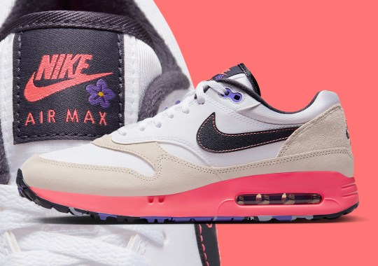 Periwinkle Flowers Bloom On This Nike Air Max 1 Golf