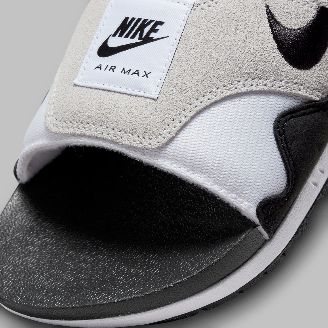 Nike Air Max 1 Slide Black White 2