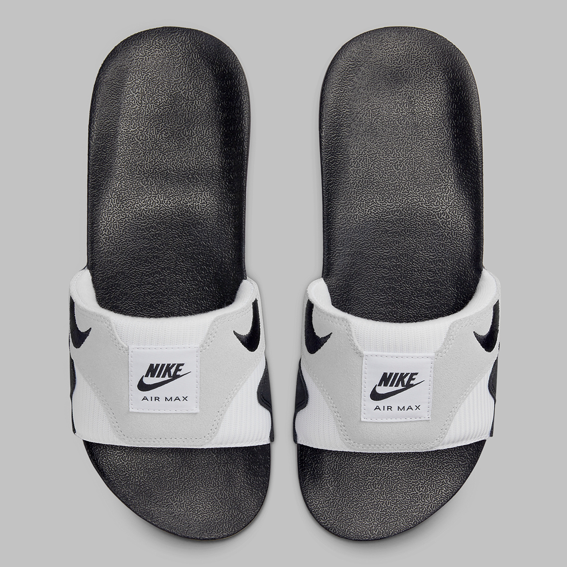 Nike Air Max 1 Slide Black White 5