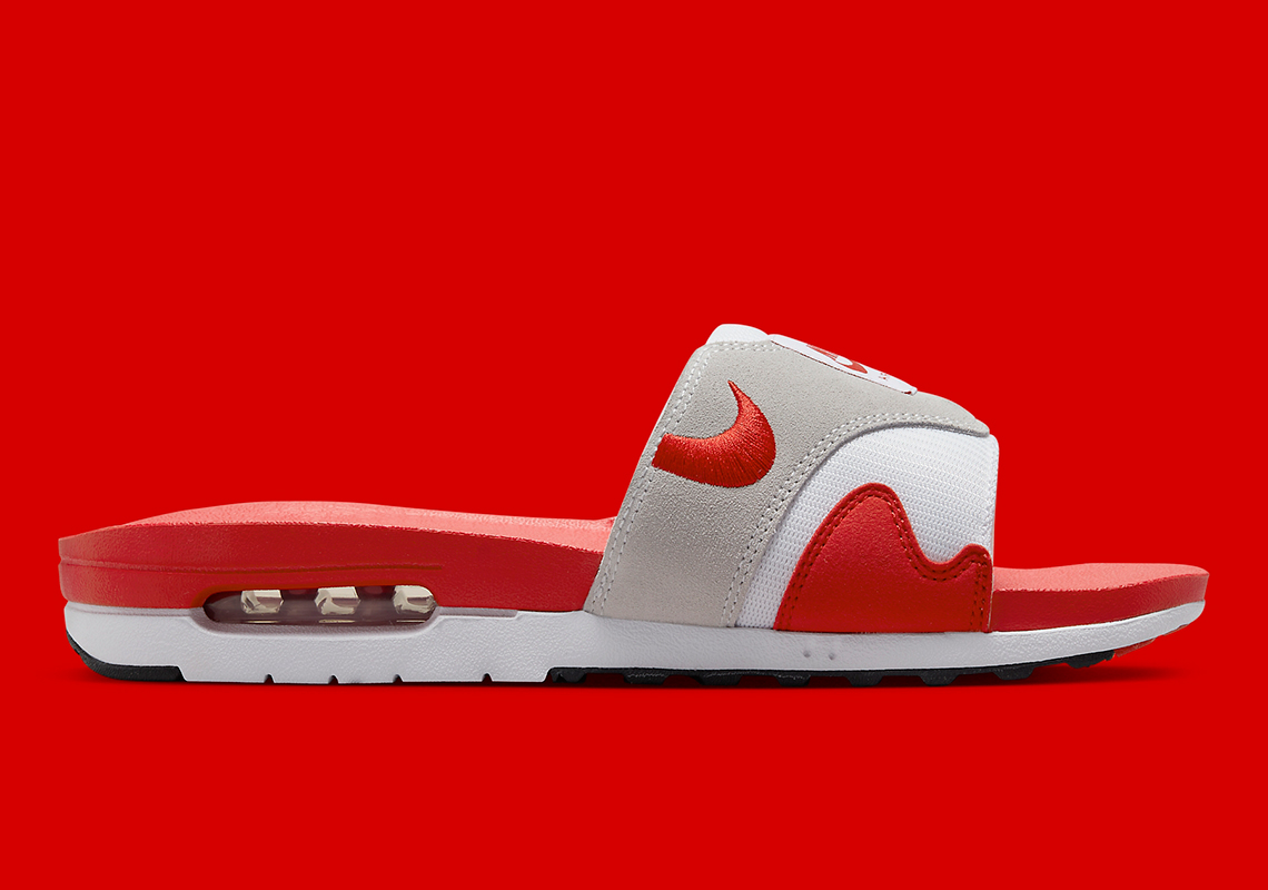 Nike Air Max 1 Slide Sport Red 3