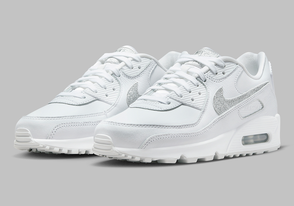 Nike Air Max 90 White Silver Fj4579 100 7